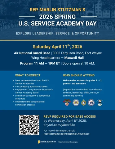 2026 Spring Service Academy Day Flyer